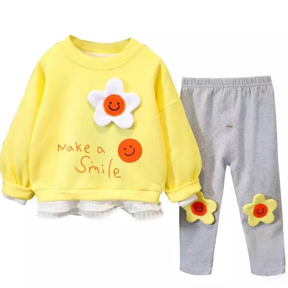 Cute Girl's 2 pcs set ,Girl Two Piece Outfit - Picture 2 of 5